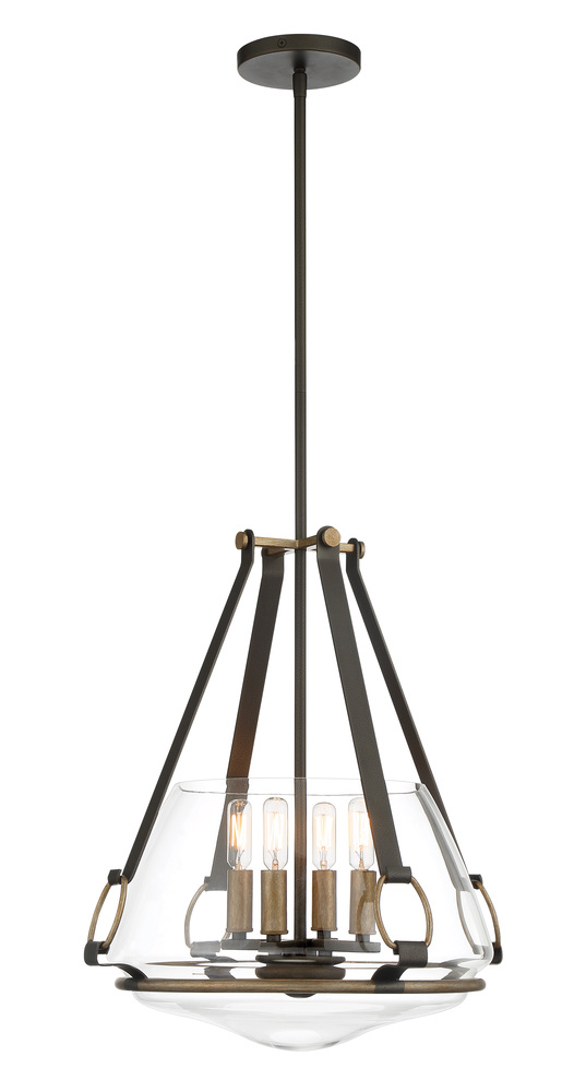 4 LIGHT SMALL PENDANT & SEMI FLUSH