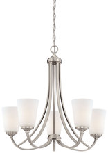 Minka-Lavery 4965-84 - 5 LIGHT CHANDELIER