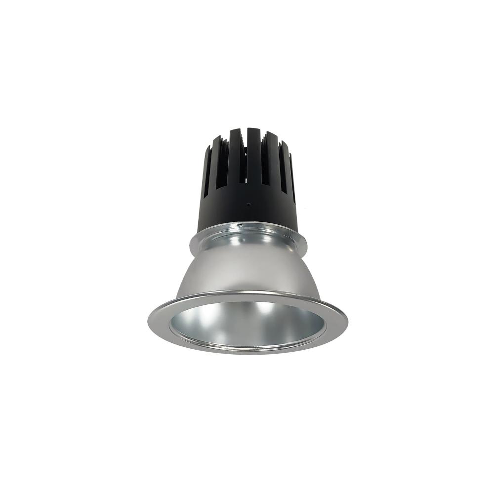 4" Sapphire III Round Open Reflector, 2500lm, 3000K, Flood Optic, Diffused Clear