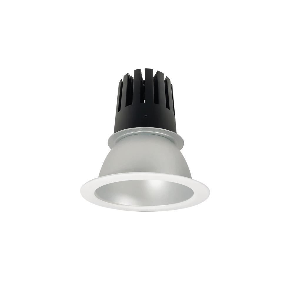 4" Sapphire III Round Open Reflector, 2500lm, 4000K, Spot Optic, Haze Reflector/Matte Powder