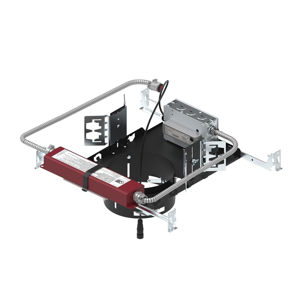 6" Sapphire III Non-IC New Construction Housing w/ Integral Test Switch EM Driver, 46W / 4500lm,