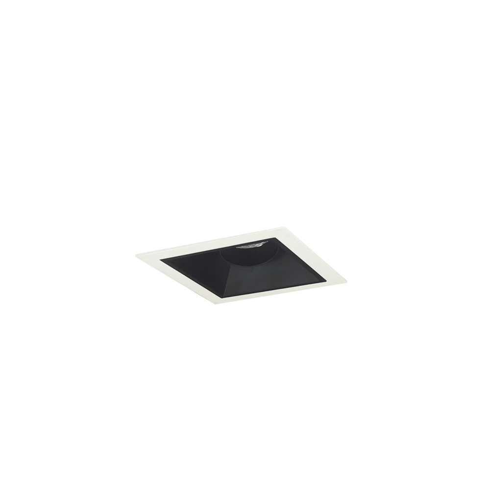 Iolite MLS 1-Head Trim Kit, MPW Flange, 4000K, 1000lm, Black Adj. Snoot Trim