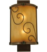 Meyda Blue 125509 - 9"W Sorbonn Wall Sconce
