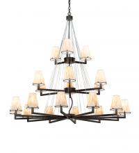 Meyda Blue 214042 - 54" Wide St Lawrence 21 Light Chandelier