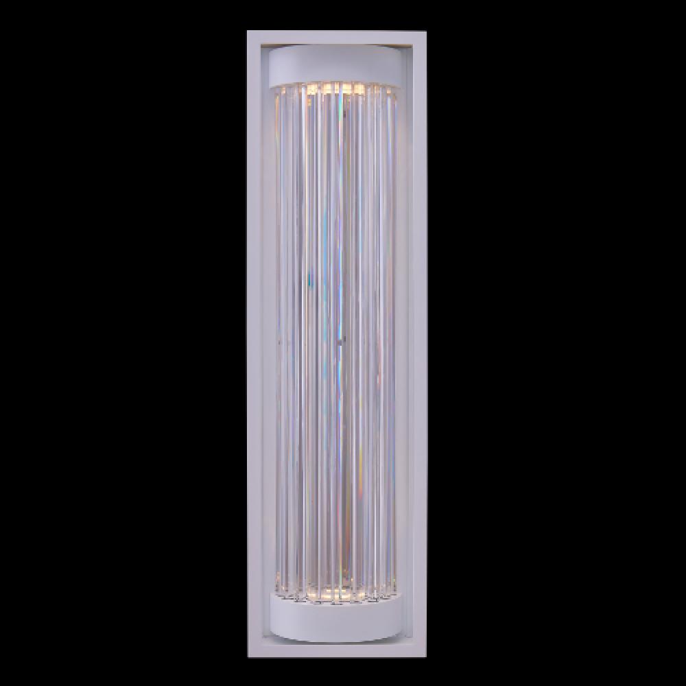 Cilindro  Esterno 36 in  Black Fluorocarbon Outdoor Wall Sconce