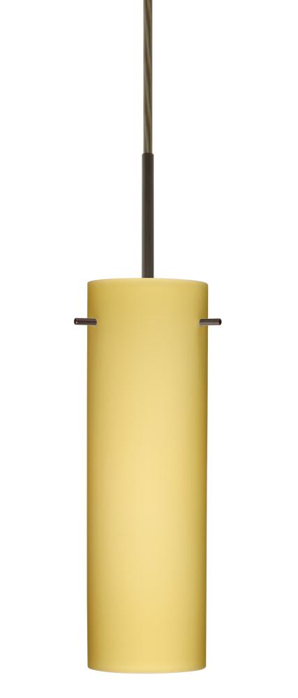Besa Copa Pendant Bronze Vanilla Matte 1x40W Halogen