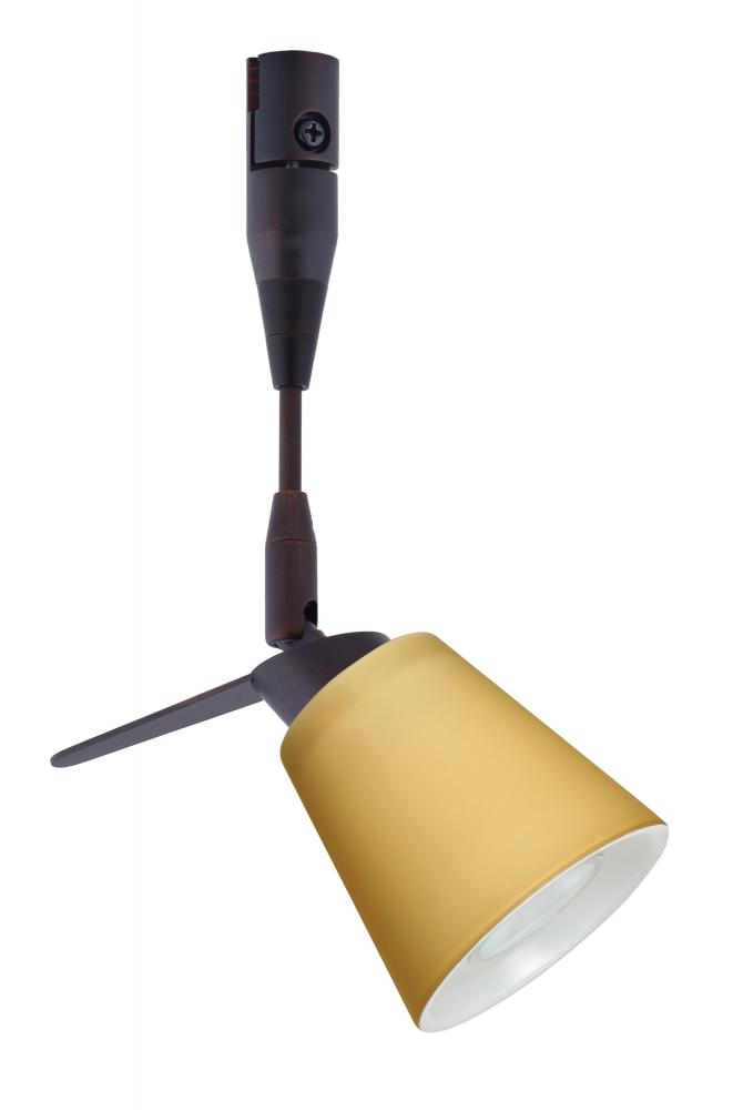 Besa Spotlight Canto 3 Bronze Vanilla Matte 1x35W Halogen Mr11
