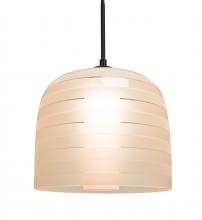 Besa Lighting J-MITZI10SA-LED-BK - Besa Mitzi 10 Cord Pendant