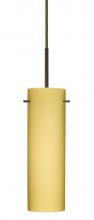 Besa Lighting 1BT-4930VM-HAL-BR - Besa Copa Pendant Bronze Vanilla Matte 1x40W Halogen