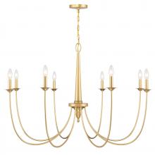Savoy House 1-1202-8-186 - Stonecrest 8-Light Chandelier in French Gold
