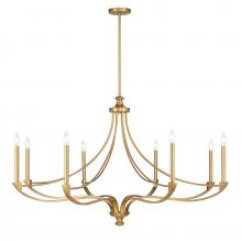 Savoy House 1-6415-8-322 - Preserve 8-Light Chandelier in Warm Brass