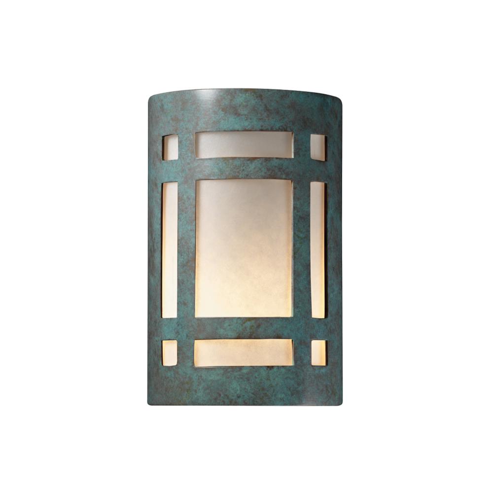 Small ADA LED Craftsman Window (Outdoor) - Open Top & Bottom