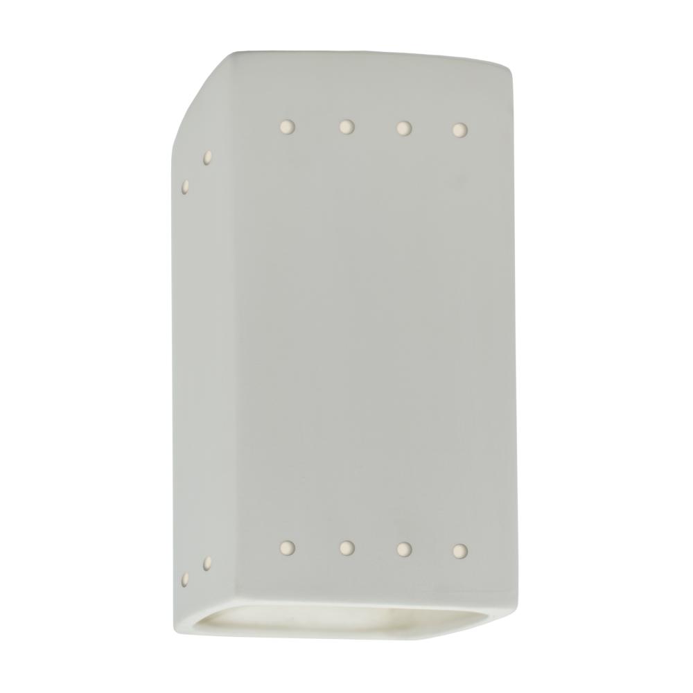 Small Rectangle w/ Perfs - Open Top & Bottom - LED