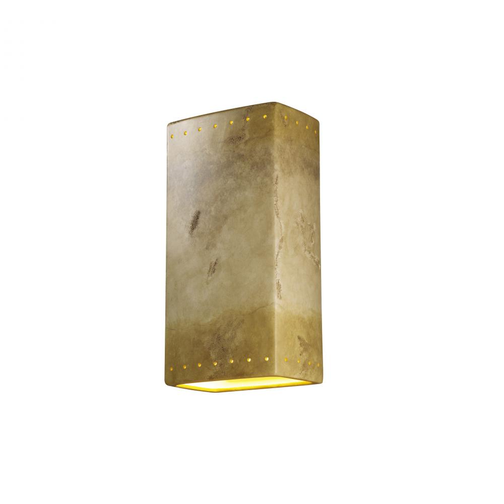 Really Big Rectangle w/ Perfs - Open Top & Bottom - LED