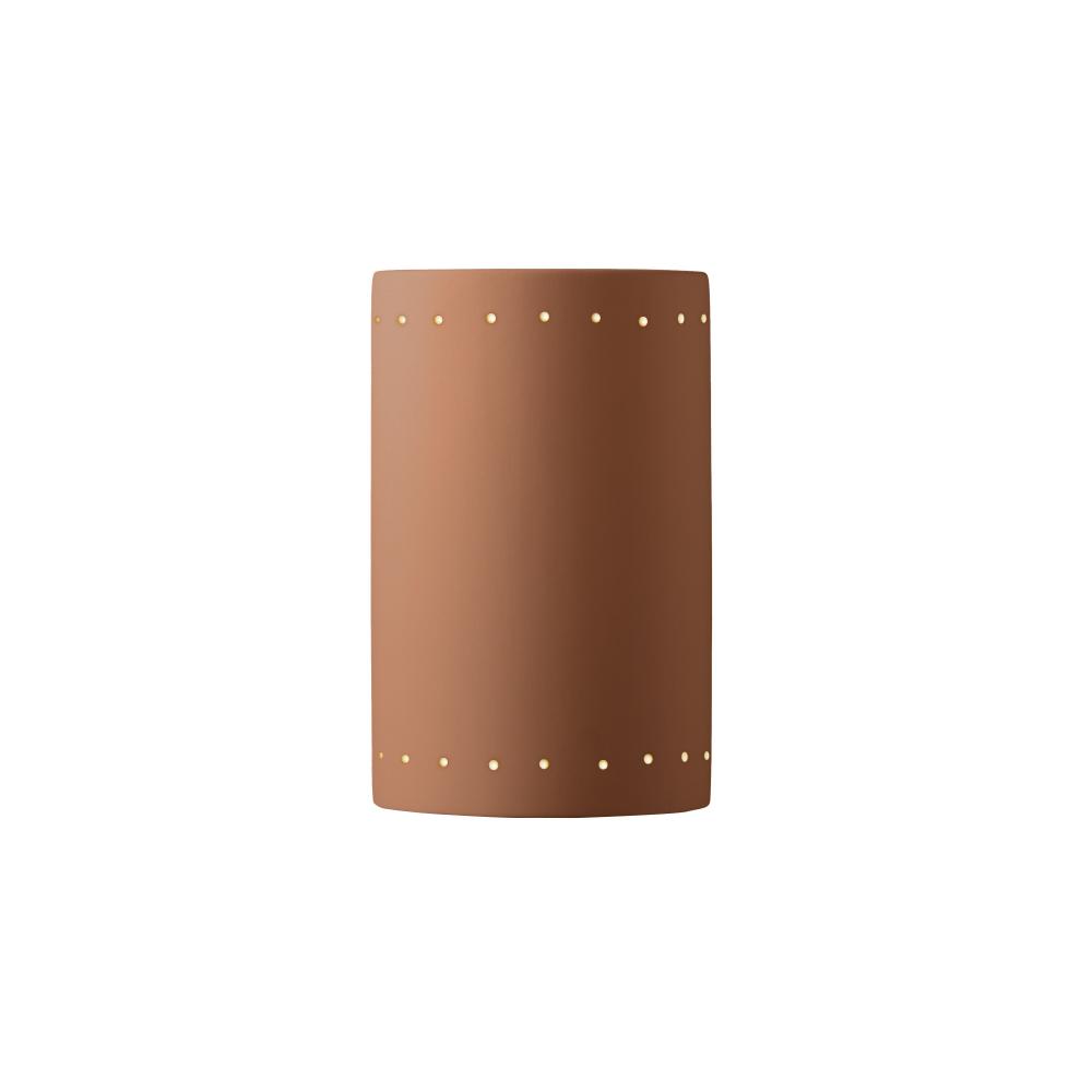 Large Cylinder w/ Perfs - Closed Top (Outdoor)