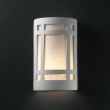 Justice Design Group CER-7485-BLK-LED-1000 - Wall Sconce