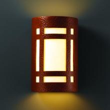Justice Design Group CER-7495W-HMIR-LED-1000 - Wall Sconce