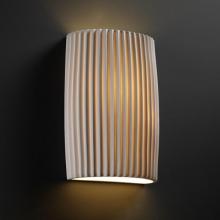Justice Design Group POR-8858-SAWT-LED-2000 - ADA Large Cylinder Wall Sconce