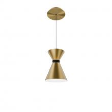 WAC US PD-57108-35-BK/AB - Pin Up Pendant Light