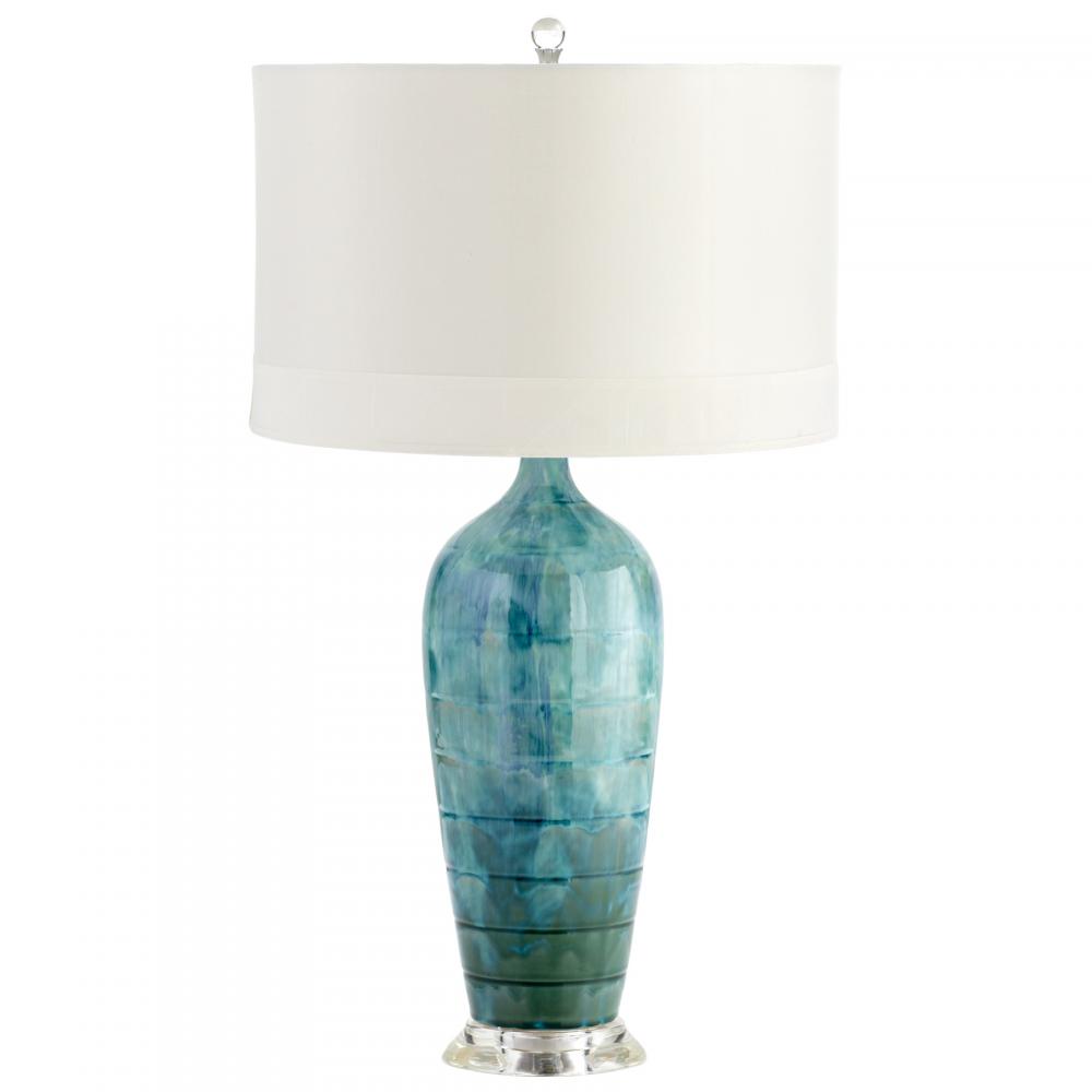 Elysia Table Lamp Blue Glaze