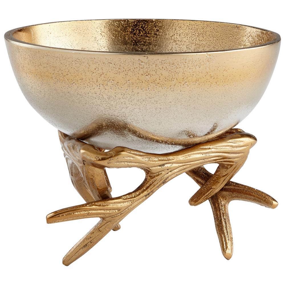 Antler Anchored Bowl Gold - Small