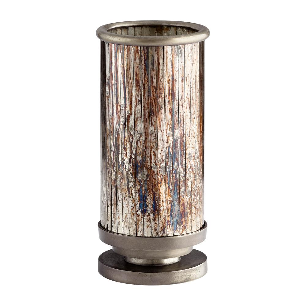 Kensington Vase Nickel - Medium