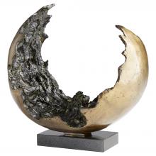 Cyan Designs 11242 - Concentric Chaos Sculpture Gold And Black