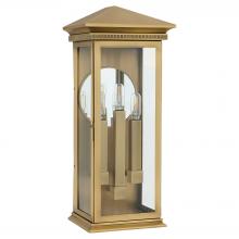 Cyan Designs 11995 - Guilford 3 Light Wall Mount Heritage Brass