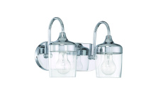 Craftmade 58102-CH - 2 Light Vanity