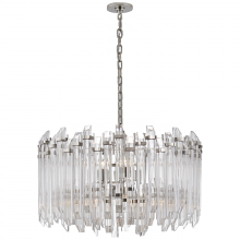 Visual Comfort & Co. Signature Collection SK 5421PN-CA - Adele Large Wide Drum Chandelier
