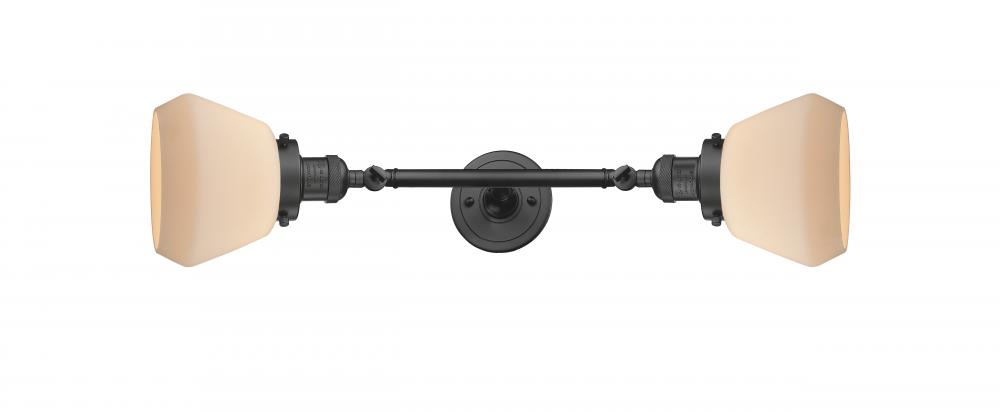 Fulton - 2 Light - 7 inch - Oil Rubbed Bronze - Adjustable Bath Vanity Light