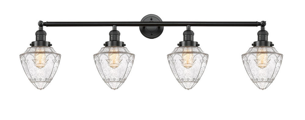 Bullet - 4 Light - 46 inch - Oil Rubbed Bronze - Adjustable Bath Vanity Light