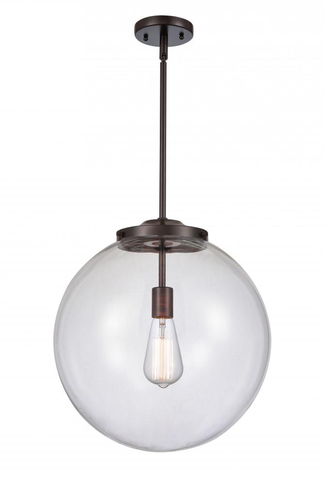 Beacon - 1 Light - 16 inch - Oil Rubbed Bronze - Stem Hung - Pendant