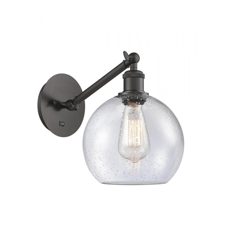 Athens - 1 Light - 8 inch - Oil Rubbed Bronze - Adjustable Sconce