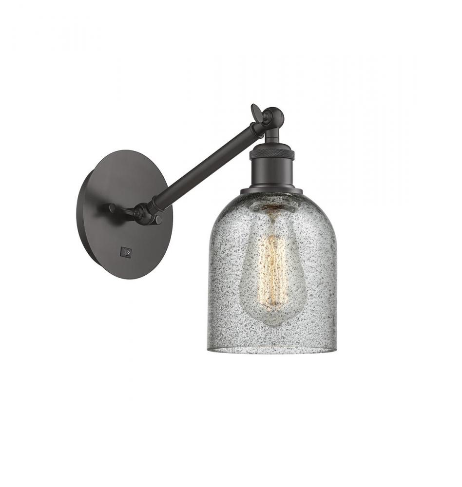 Caledonia - 1 Light - 5 inch - Oil Rubbed Bronze - Adjustable Sconce