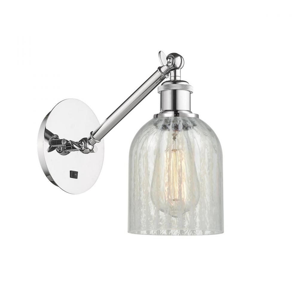 Caledonia - 1 Light - 5 inch - Polished Chrome - Adjustable Sconce