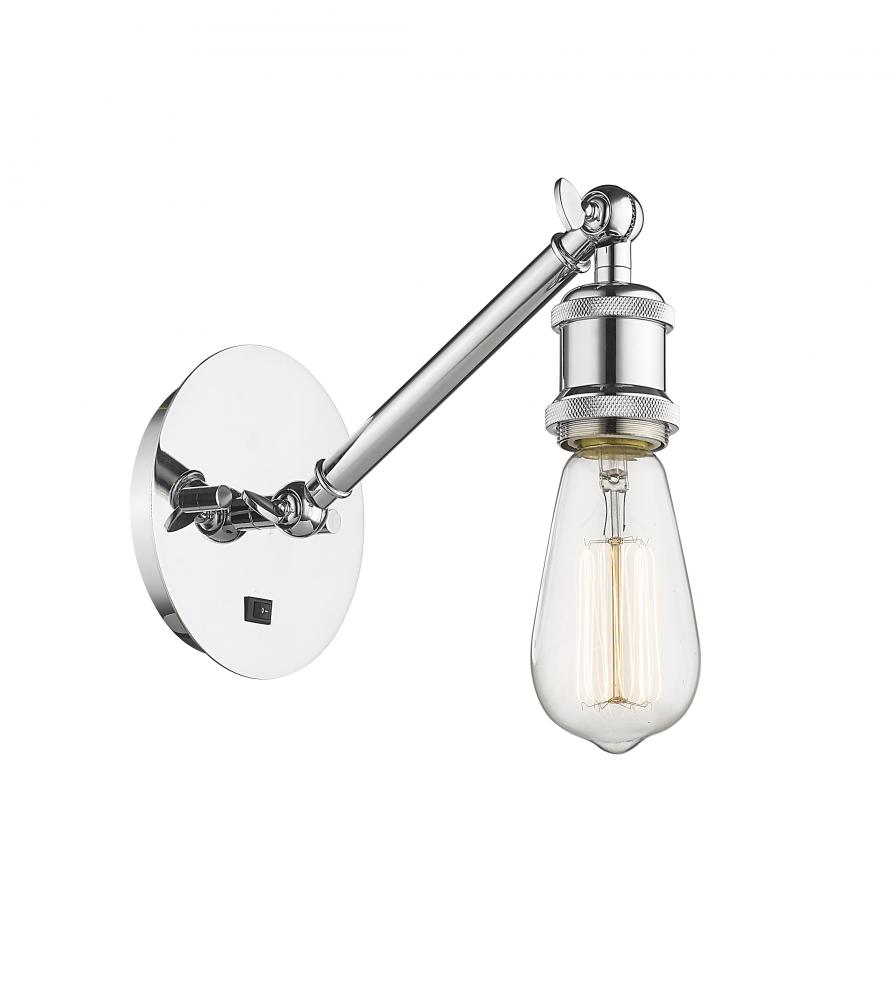 Belfast - 1 Light - 5 inch - Polished Chrome - Adjustable Sconce