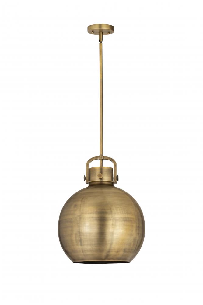 Newton Sphere - 1 Light - 14 inch - Champagne Bronze - Pendant