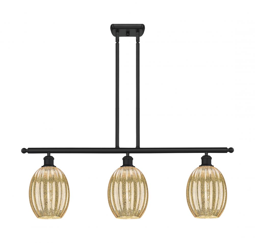 Preston Bulb - 3 Light - 36 inch - Brushed Satin Nickel - Stem Hung - Island Light