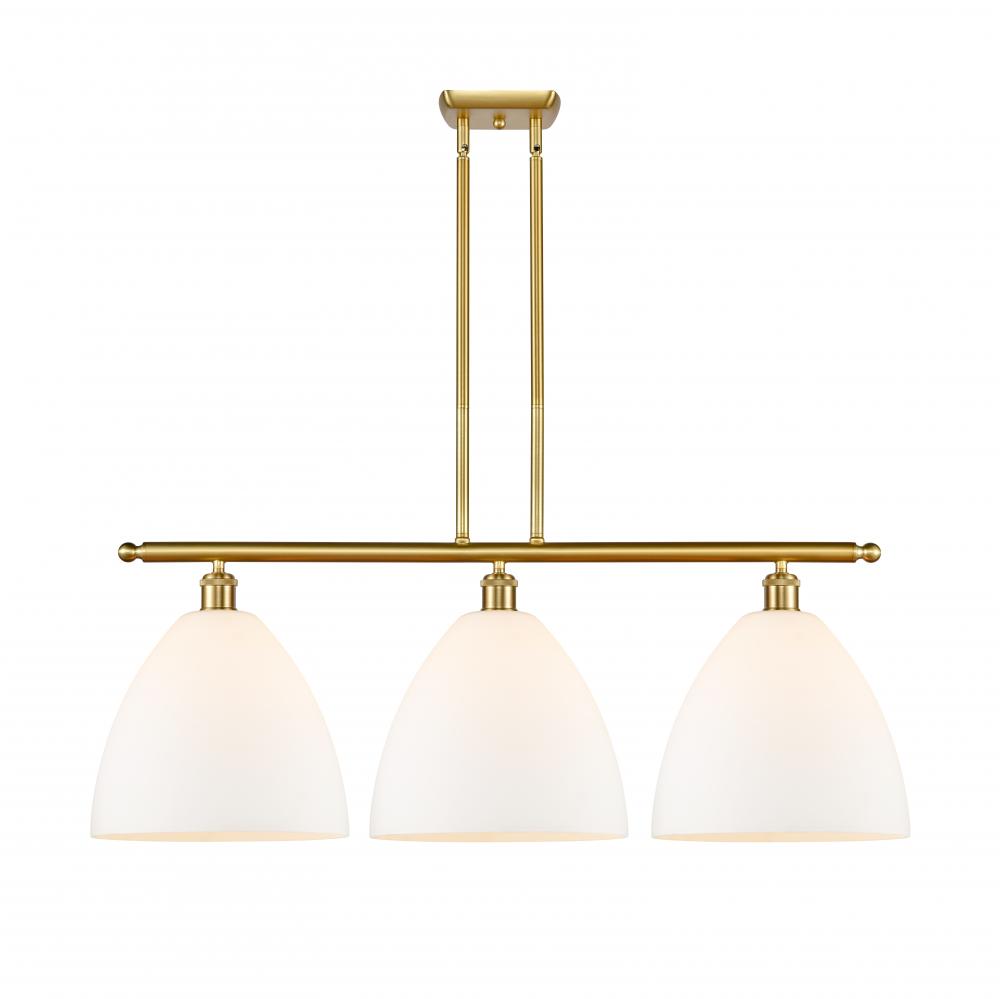 Bristol - 3 Light - 39 inch - Satin Gold - Cord hung - Island Light