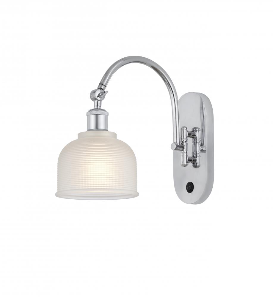 Dayton - 1 Light - 6 inch - Polished Chrome - Adjustable Swing Arm