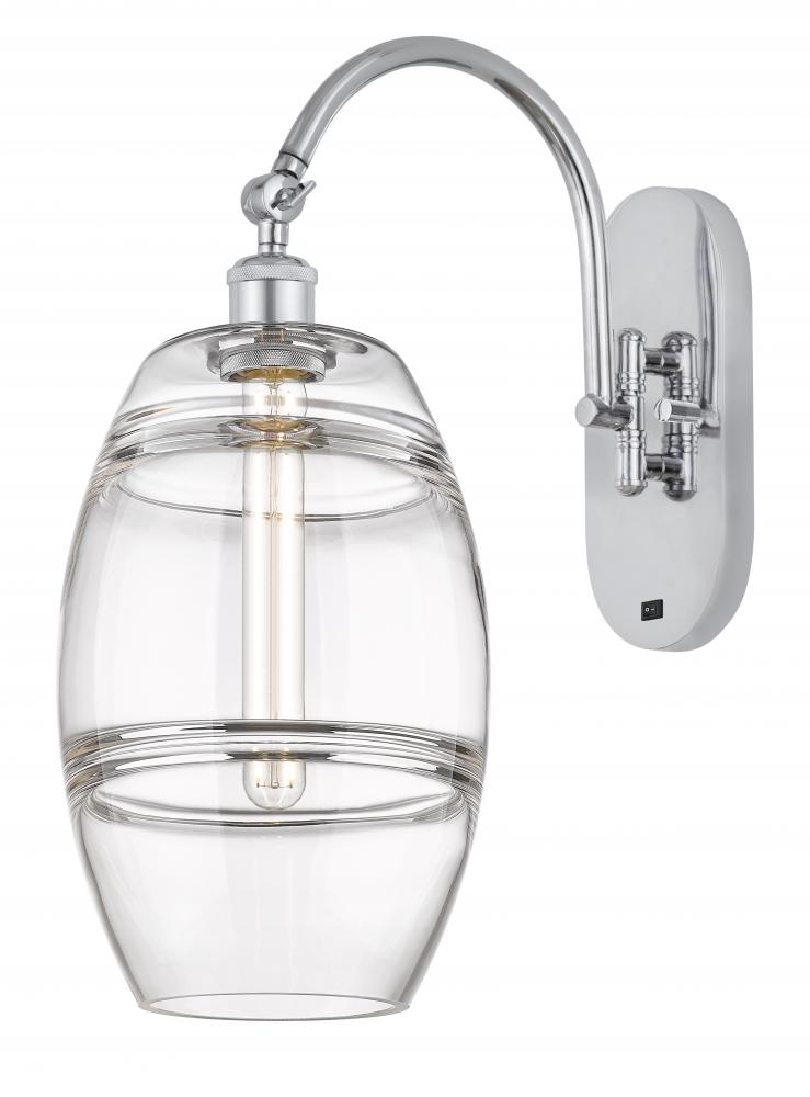 Vaz - 1 Light - 8 inch - Polished Chrome - Adjustable Swing Arm