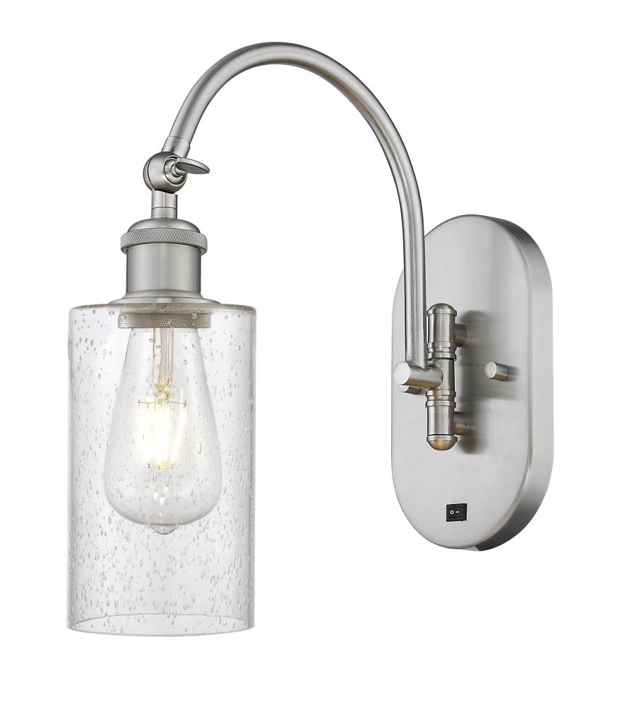 Clymer - 1 Light - 4 inch - Brushed Satin Nickel - Adjustable Swing Arm