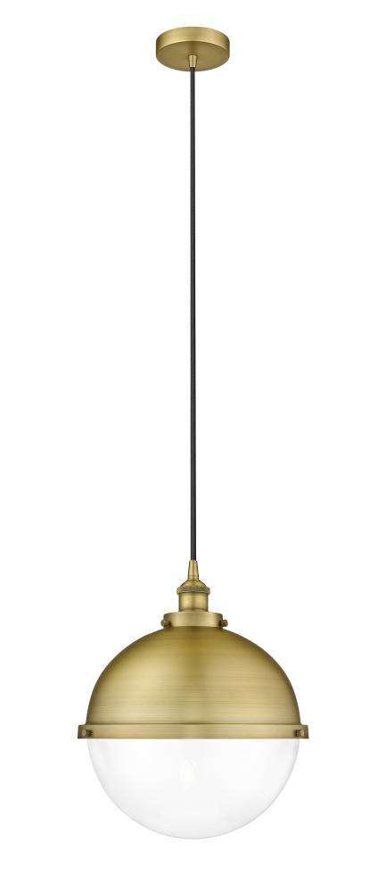 Hampden - 1 Light - 13 inch - Black Antique Brass - Cord hung - Pendant