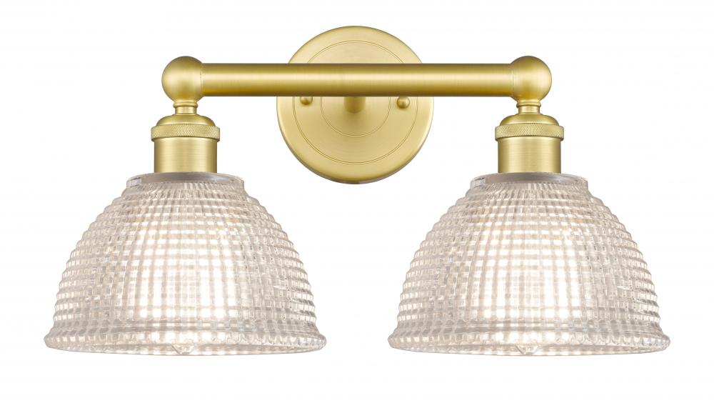 Arietta - 2 Light - 17 inch - Brushed Satin Nickel - Bath Vanity Light