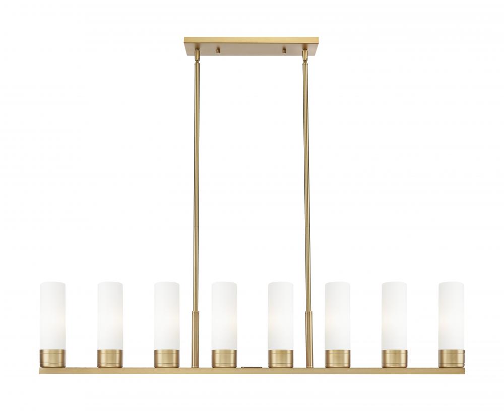 Boreas - 6 Light - 48 inch - Brushed Brass - Linear Pendant