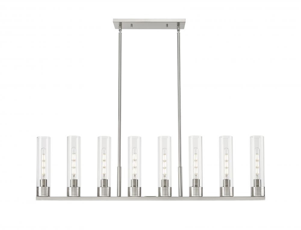 Boreas - 6 Light - 48 inch - Satin Nickel - Linear Pendant