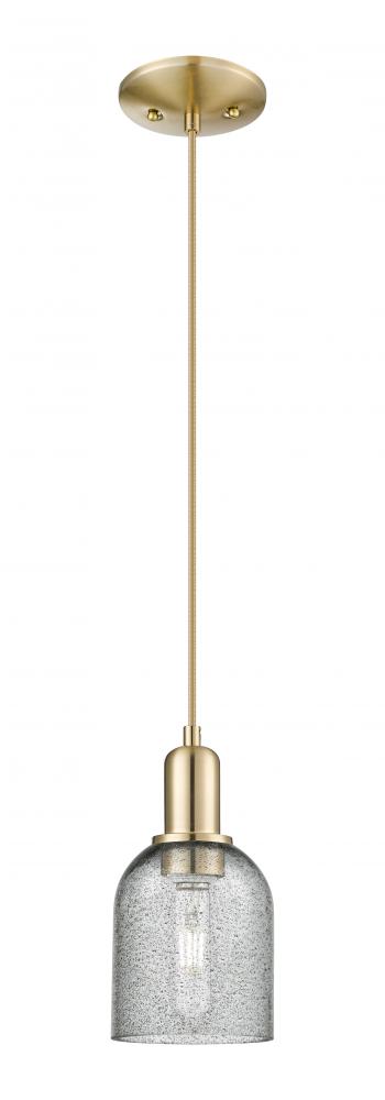 Caledonia - 1 Light - 5 inch - Champagne Bronze - Cord hung - Mini Pendant