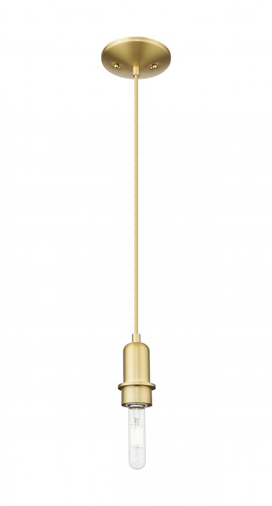 Arcadia - 1 Light - 3 inch - Satin Gold - Mini Pendant