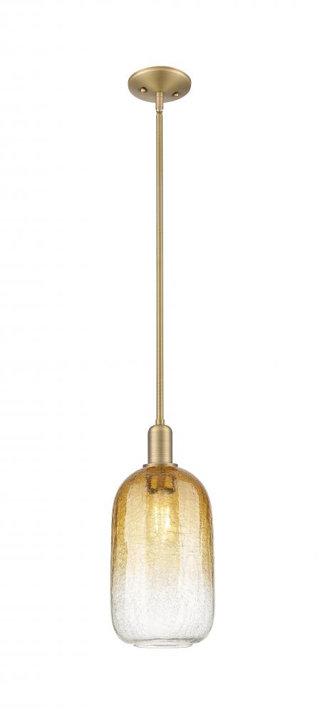 Brookhaven Cloche - 1 Light - 6 inch - Black Antique Brass - Mini Pendant